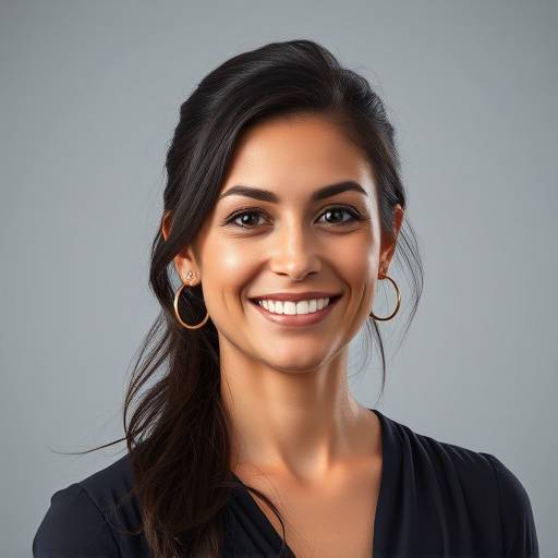 Portrait of Elena Rodriguez, Co-founder and Creative Director of Stellaris Studios.